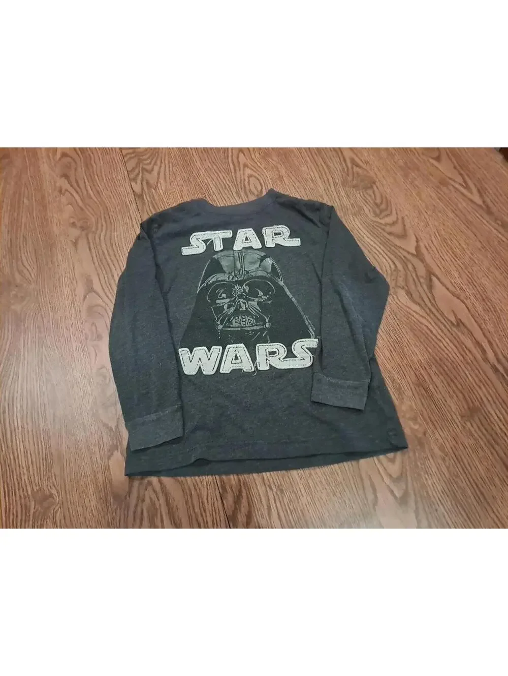Star Wars OLD Navy Collectables Boy‎ Long Sleeve Grey Size 6-7